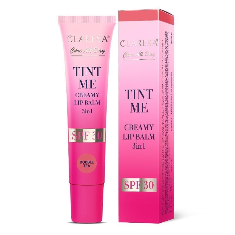 Бальзам для губ Claresa Care All Day Tint Me, bubbletea, 12 мл
