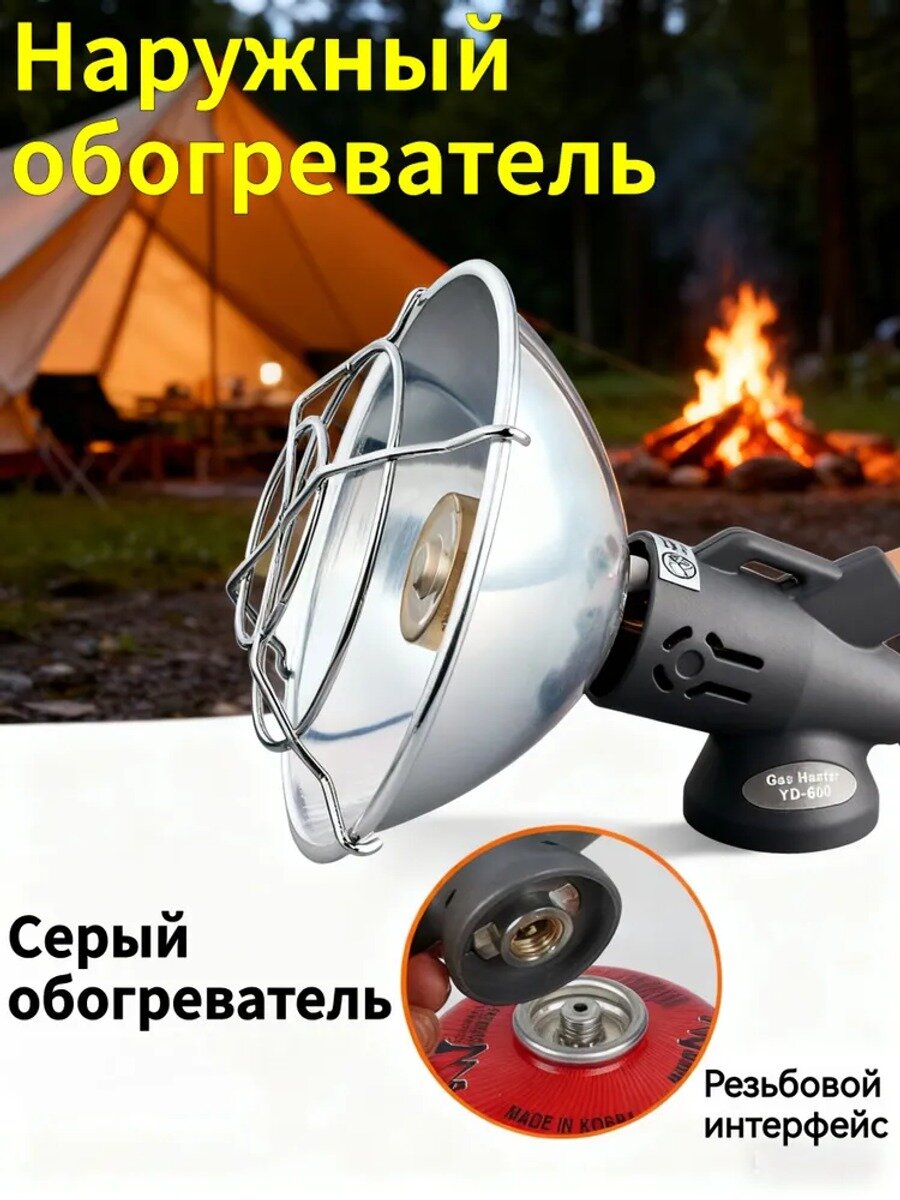 Солнечный обогреватель: портативный источник тепла для рыбалки, охоты, пикников и пеших походов, маленький и легкий