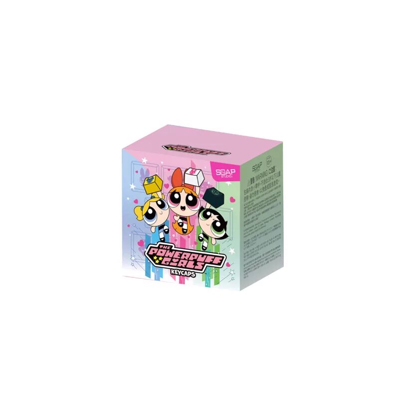 Серия слепых коробок Powerpuff Girls - случайная фигурка, 1 шт, коллекционная игрушка, персонаж мультфильма