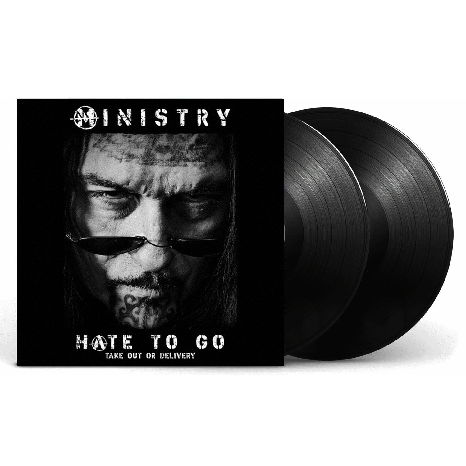 Виниловая пластинка Ministry - Hate to Go - Take Out or Delivery, 2 x LP+7inch+CD, BLACK GREEN SPLATTER