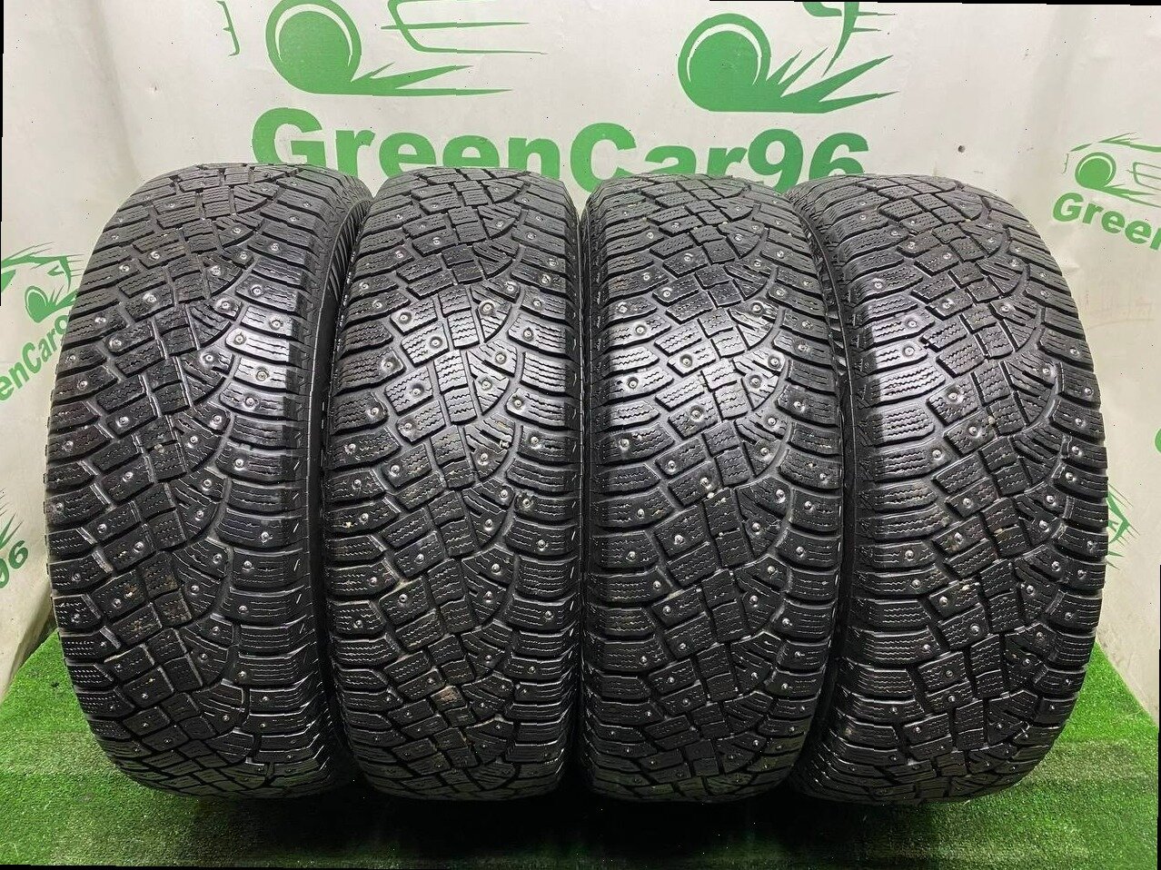 Комплект (4 шт) зимних БУ шин Continental Ice Contact 2 235/55 R19 20% износ VJS303082