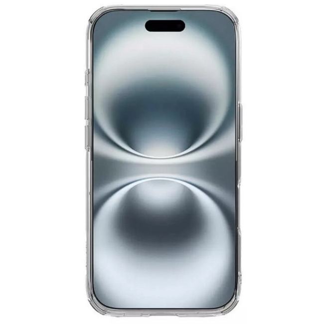 7021565 Nillkin Чехол Nature TPU Pro Magnetic Case, White, (iPhone16 Plus) — фото 1