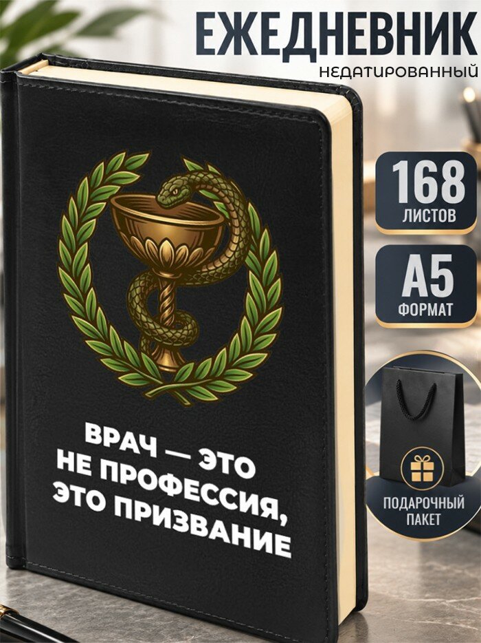 Ежедневник "Врач - это не профессия, это призвание"