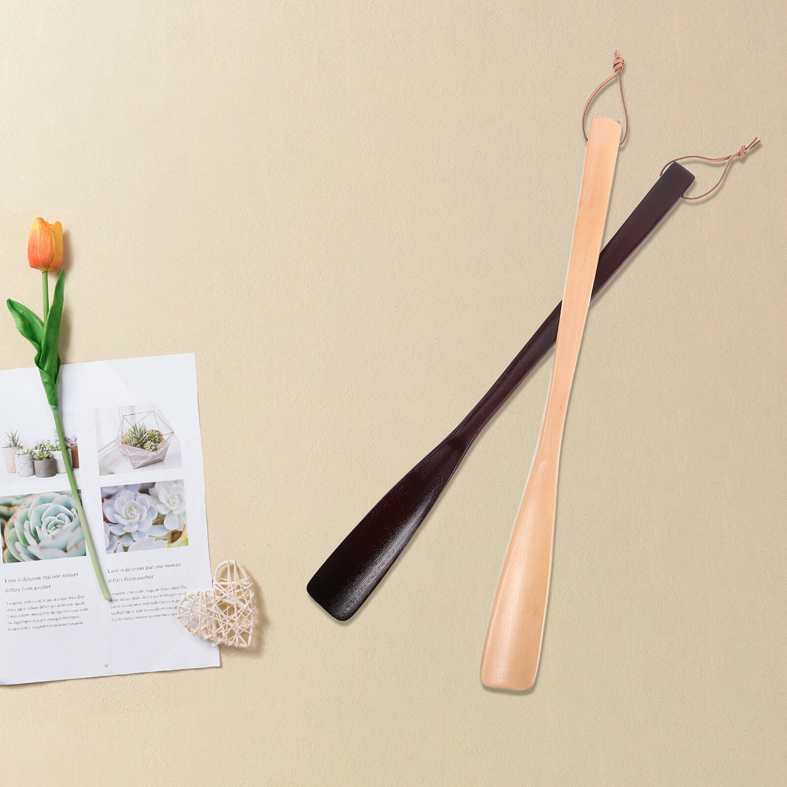 Длинный Деревянный Шлея Для Пожилых И Детей 2 Штуки 40 00X4 00X1 40Cm