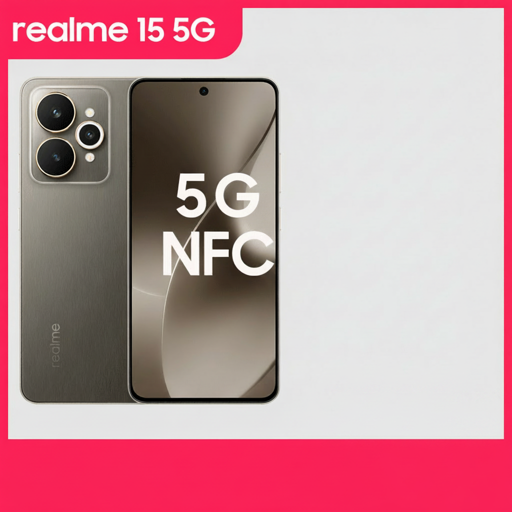 Смартфон Realme 15 5G, 12/256ГБ, global