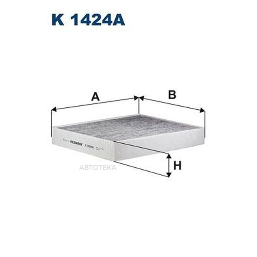 Фильтр салонный FILTRON K1424A
