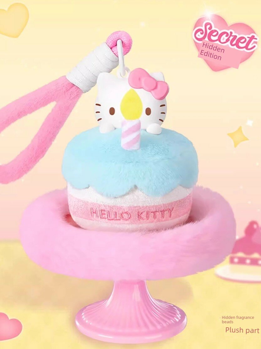 Hello Kitty Sweet Workshop Скрытый торт на день рождения, игрушечный мешок, 1 шт, эксклюзивный подарок