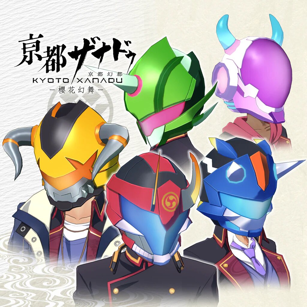 Дополнение KYOTO XANADU -the Blooming Phantom- - Hero Mask Set, цифровое издание PlayStation 5, регион Индонезия / код пополнения баланса