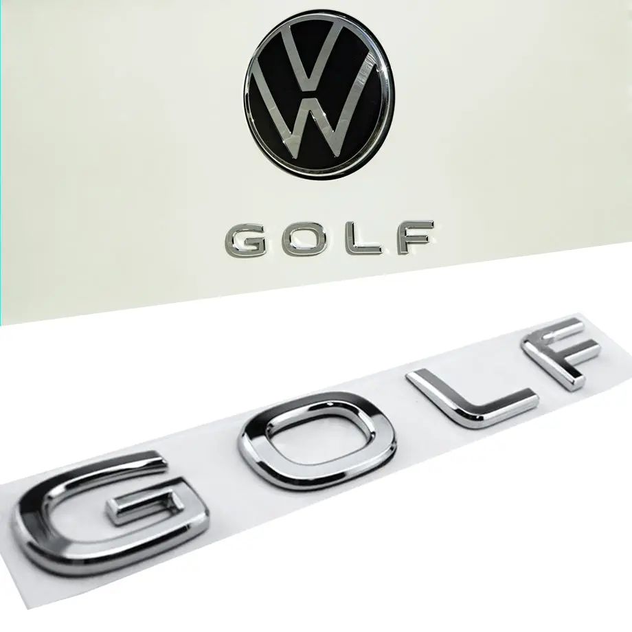Задняя эмблема надпись на багажник ABS для Volkswagen VW Golf Polo Bora автомобильный декор
