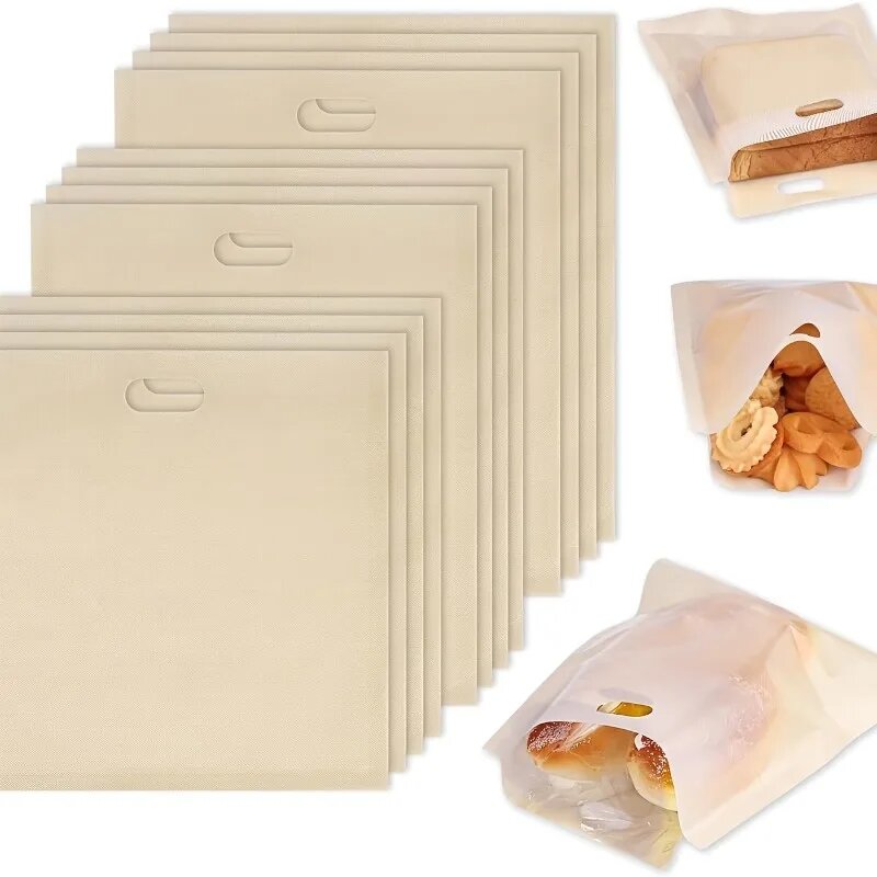 Многоразовые антипригарные пакеты для тостера 20PCS, S