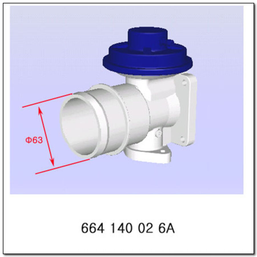 Клапан egr org (SSANGYONG 664140026A)
