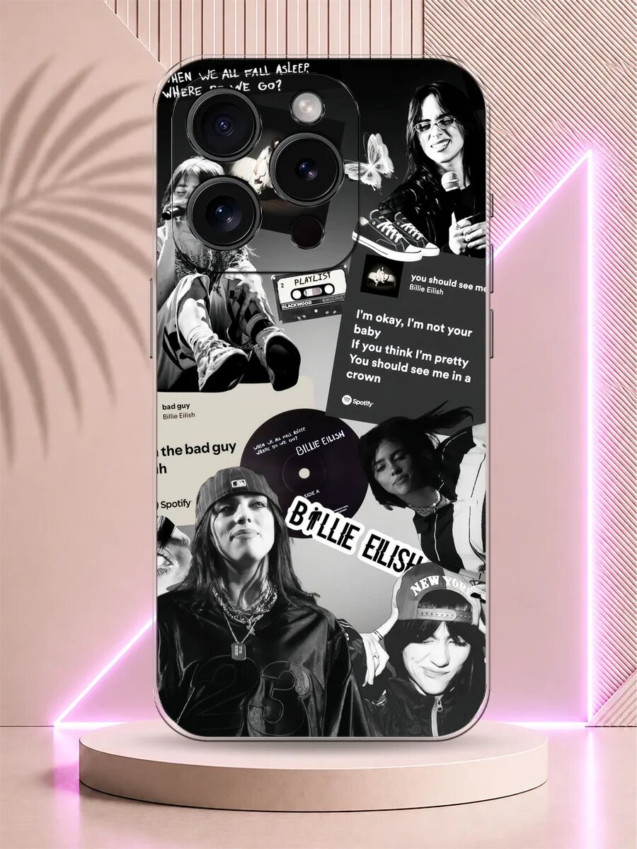 Чехол на iPhone 15 Pro Max Билли Айлиш