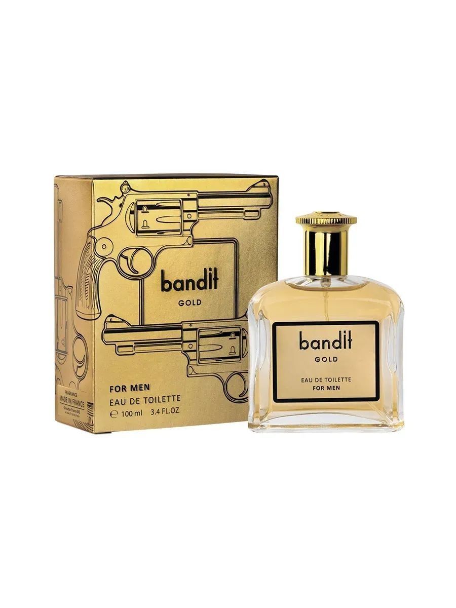 Туалетная вода Delta Parfum bandit GOLD 100ml (аромат PR 1 Million) для мужчин