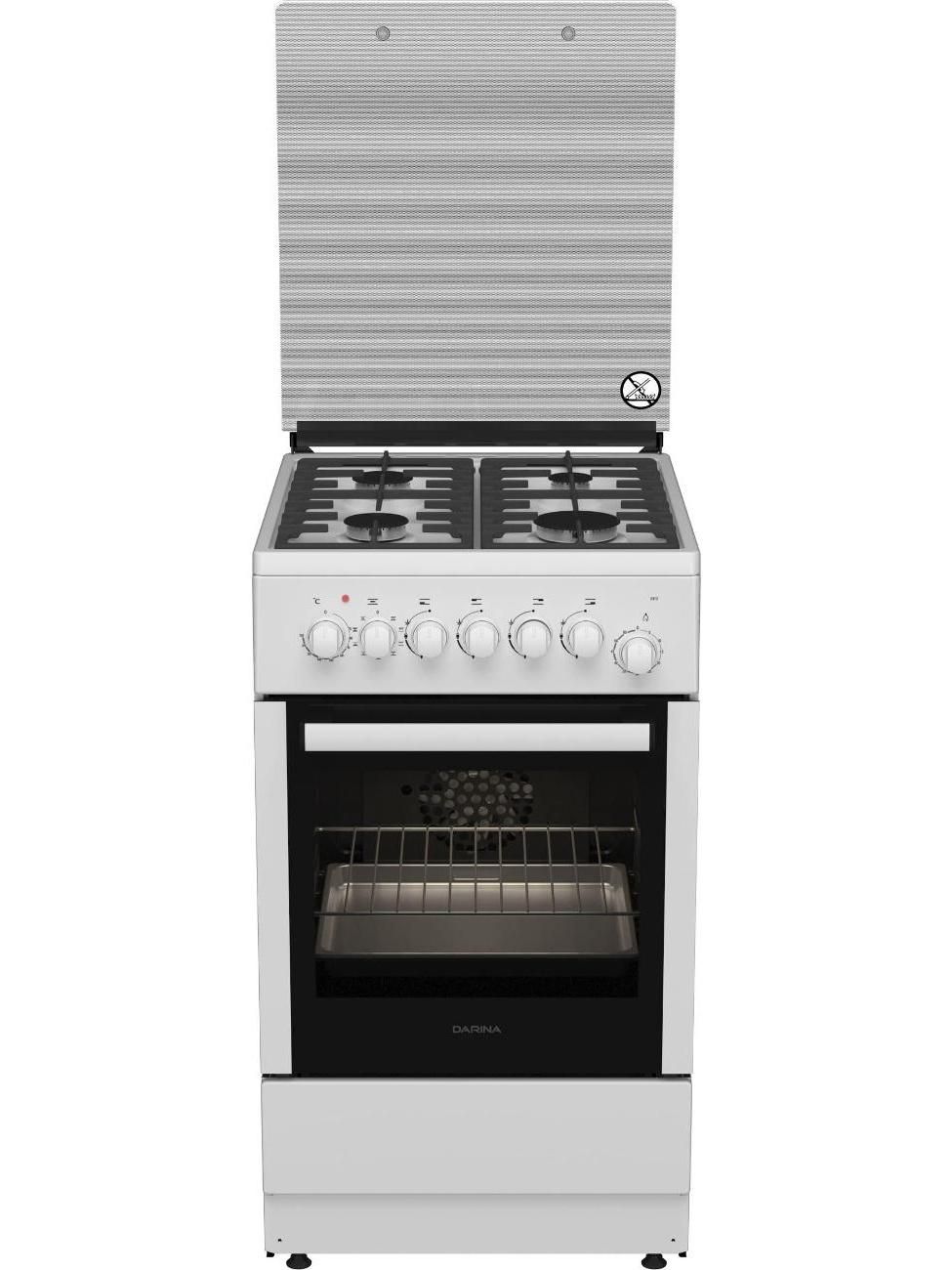 Комбинированная плита Darina 1F1 2312 W, белый