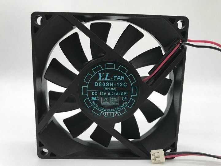 YaLnFAN D80SH-12C (HH-02) DC12V 0.21A (GP) шасси / вентиляторы охлаждения
