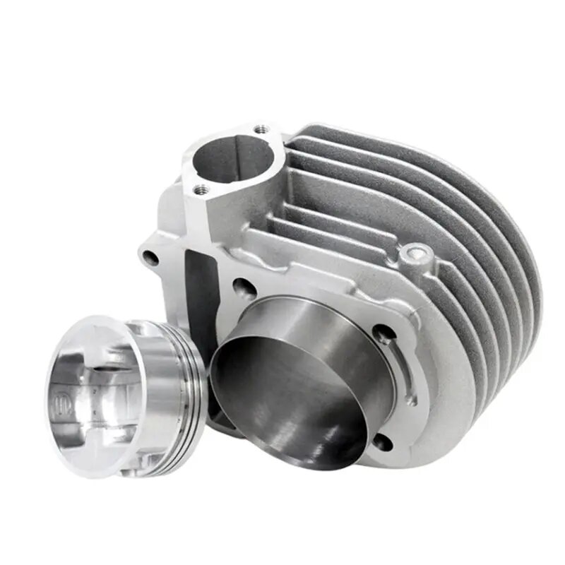 Комплект цилиндров двигателя для GY6 175, Italika GTS175, Polaris RZR170, диаметр 61 мм, запчасти для мотоциклов и квадроциклов, замена двигателя 161QMK