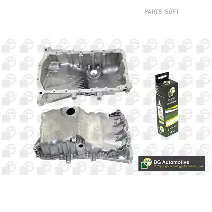 Поддон масляный AUDI A4 B6/B7 1.8 00-08 от официального дистрибьютора, BGA, артикул SP0104