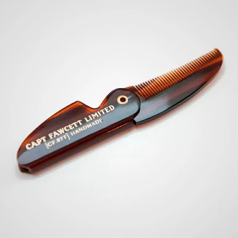 CAPTAIN FAWCETT Mustash Brush Складная расческа для усов