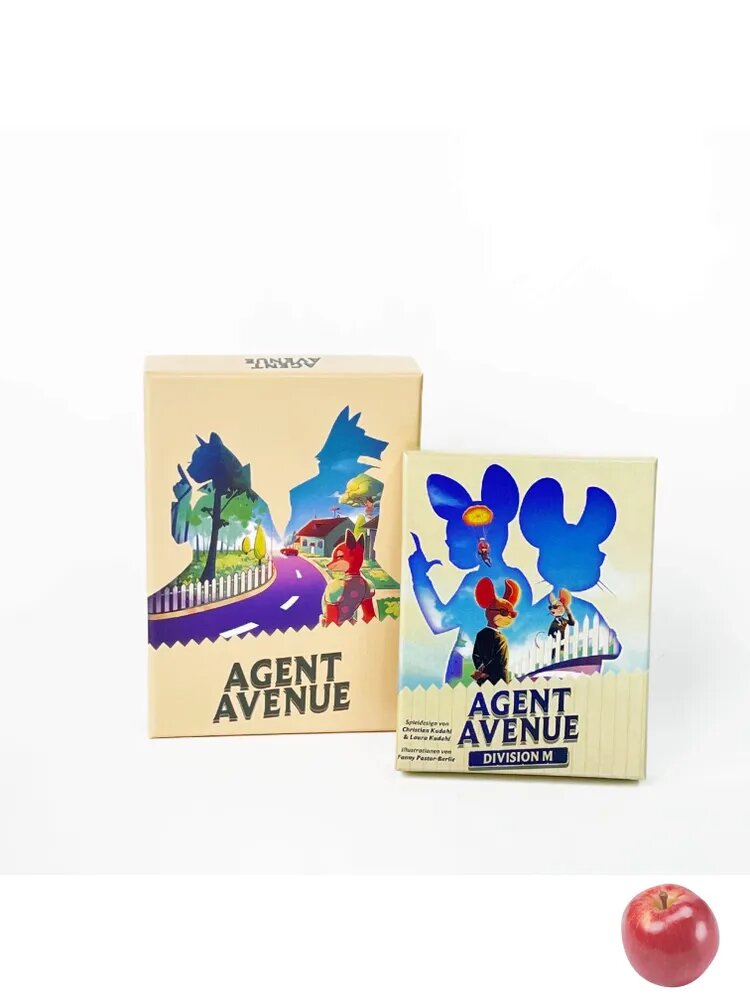 Настольная игра "Agent Avenue Expansion: Division M", классическая стратегия на картах для вечеринок взрослых и семейных сборов.
