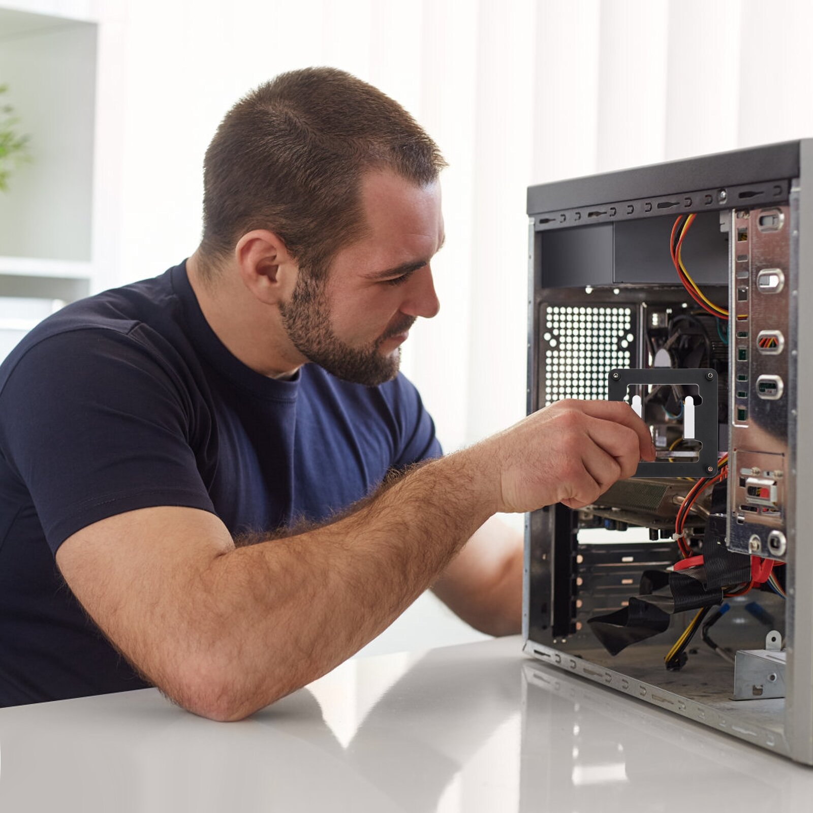 Крепление Для Вентилятора CPU Compatible Сокет 1700 3 Штуки 9 5X9 5X0 3Cm
