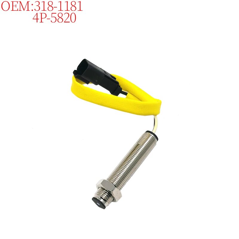 Датчик скорости (спидометра) для экскаватора Caterpillar, OEM 4P-5820 318-1181 4P5820 3181181, запчасть для спецтехники