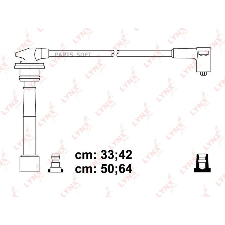 Провода высоковольтные HYUNDAI Accent (LC) 1.6 02> / Elantr a(XD) 1.8-2.0 00> / Lantra I-II 1.6-2.0 95> / Matrix 1.8 01> / Tucson 2.0 04> / i30(FD) 2.0 07>, KIA Carens II 2.0 04> / Ceed(ED) 2.0 06> / от официального дистрибьютора, LYNXAUTO, артикул SPC3607