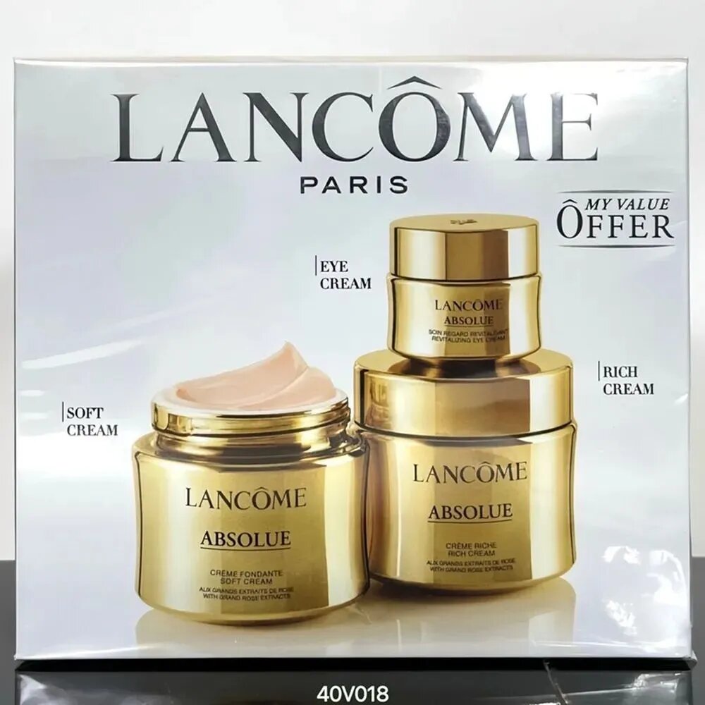 Трио кремов Lancome Essential Cream Trio.