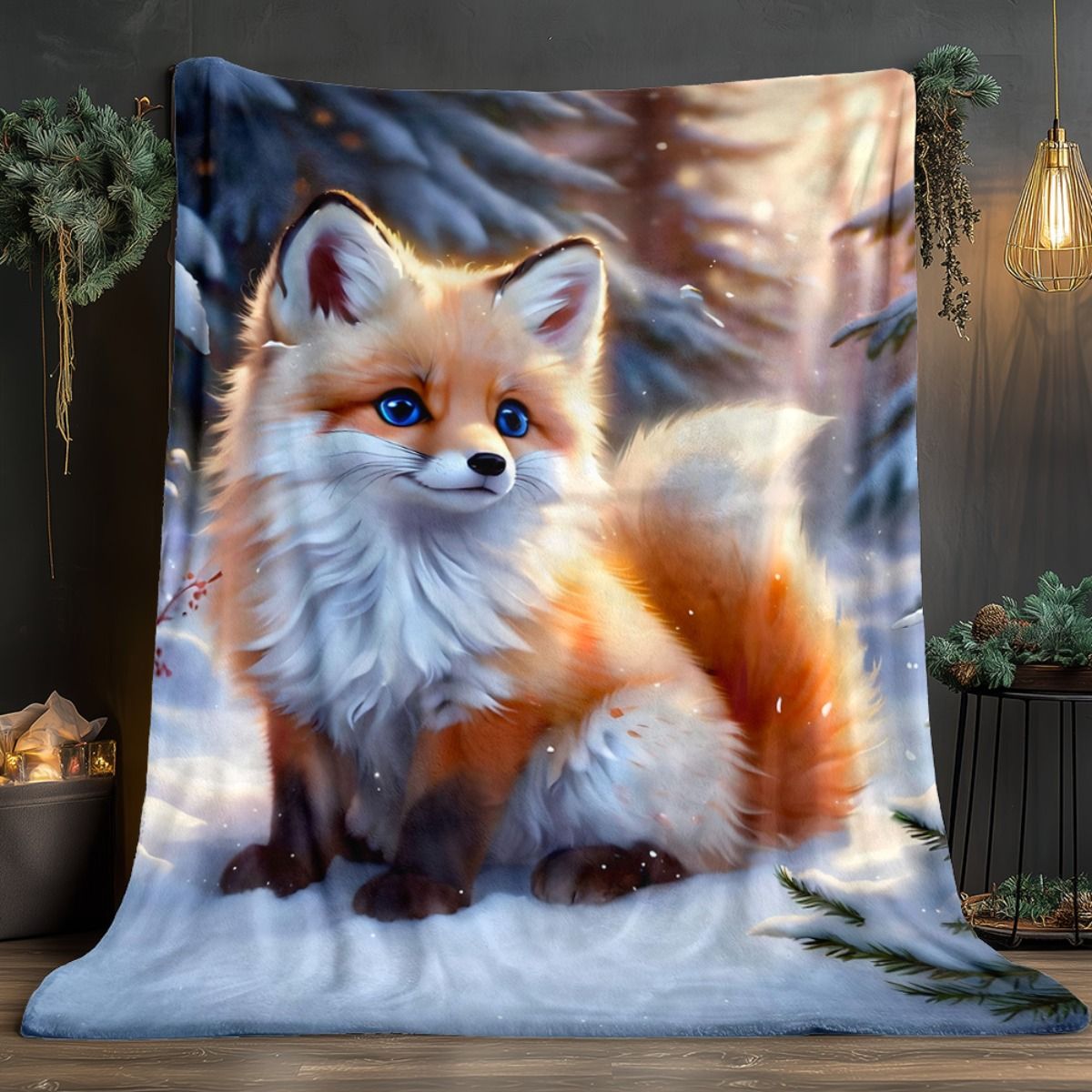 Плед 152x204 см фланель плюшевый, для пикника 3d-эффект, фланелевый плед, одна упаковка, мягкий текстиль для дома