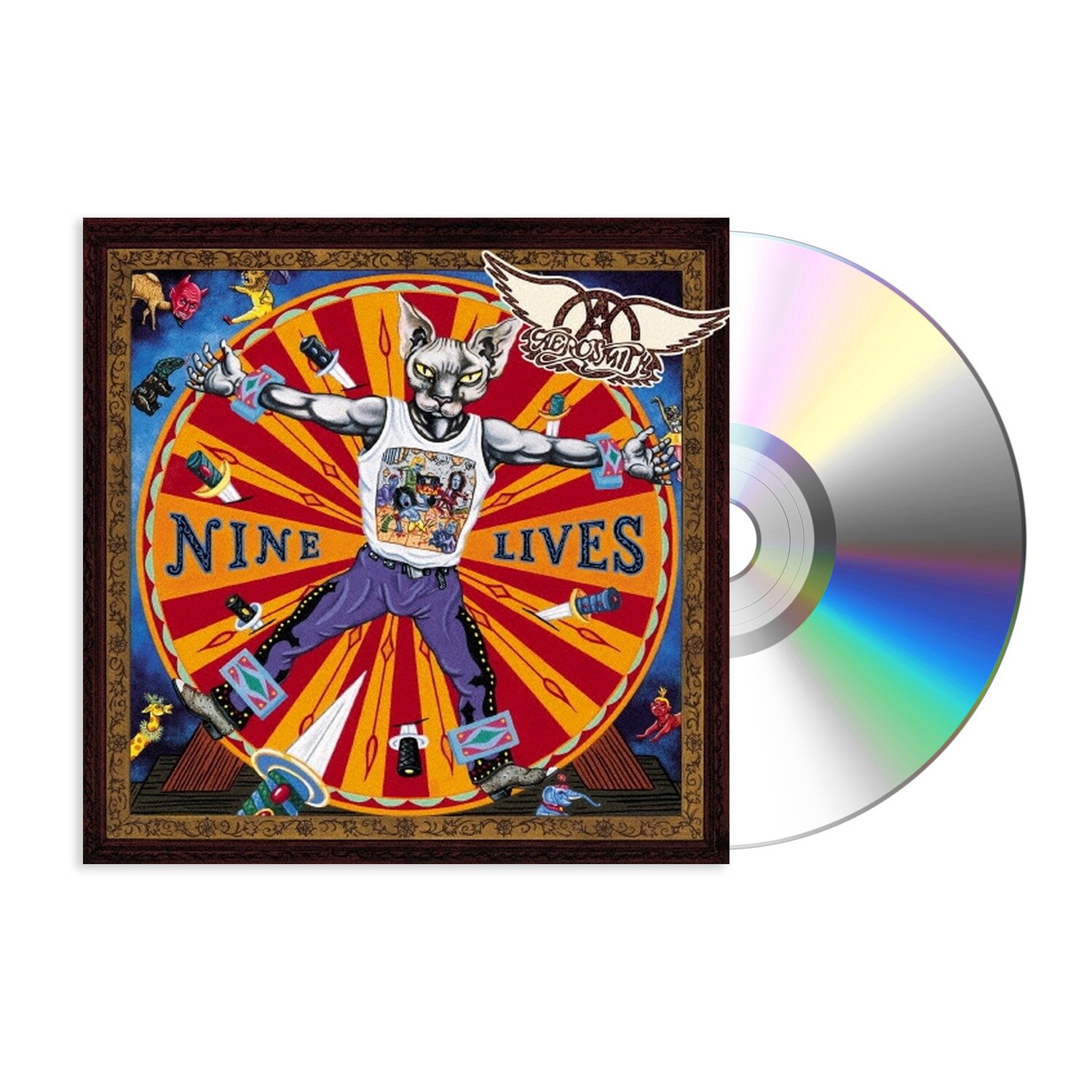 Музыка CD Aerosmith - Nine Lives (CD, Album, Limited Edition, 2025)
