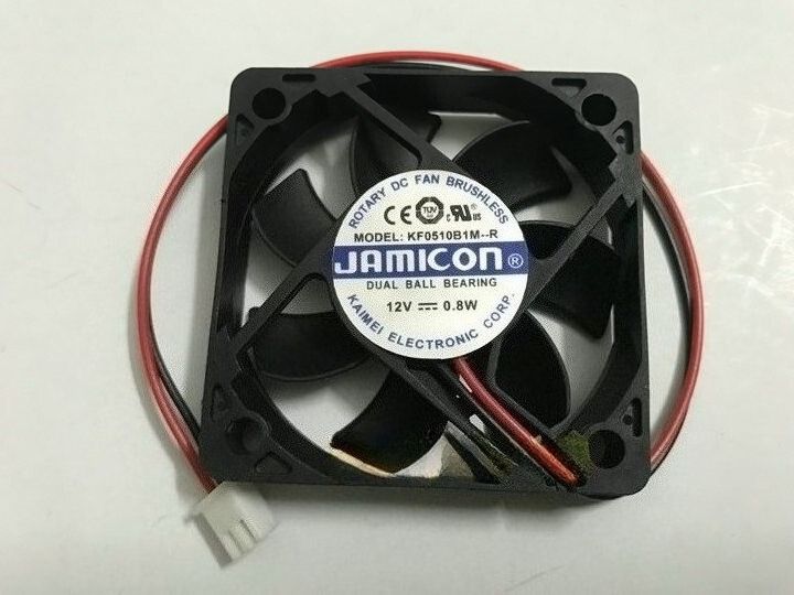 JAMICON KF0510B1M-R DC12V 0,8 Вт 5 см 5010 бесшумный вентилятор охлаждения