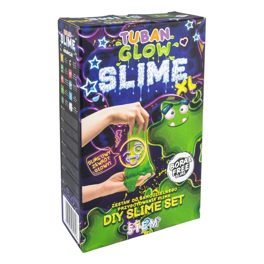 Пластилин Tuban Slime DIY, светящийся в темноте, XL