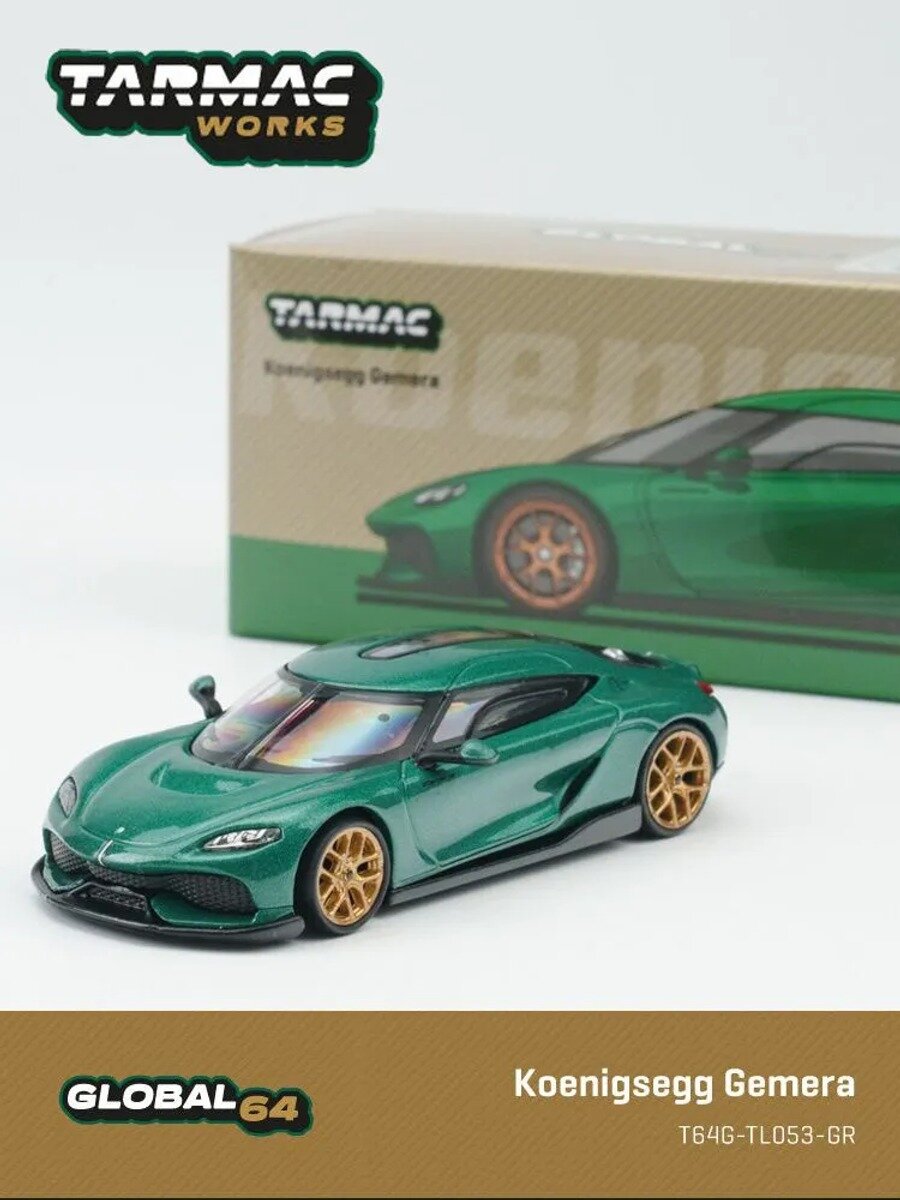 Машинка Tarmac Works 1:64 Gemera Alloy Car Model, Вид транспорта Масштабные модели