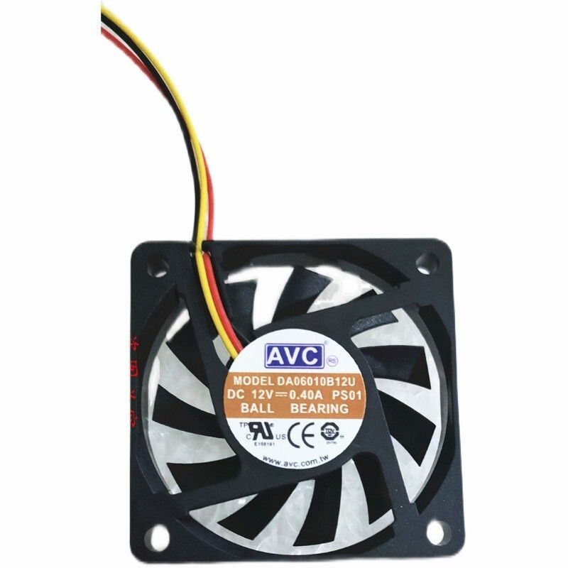 AVC DA06010B12U 12V 0.40A 6010 6CM 4 провода ШИМ процессор вентиляторы -
