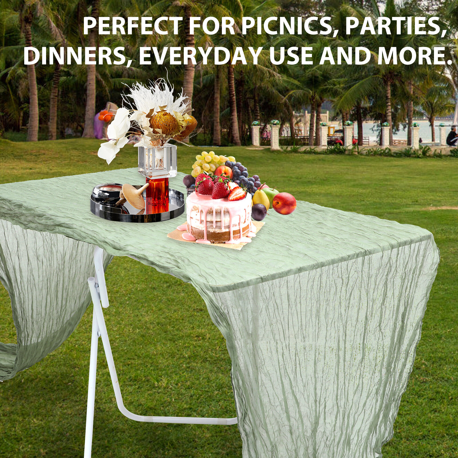 Столешник В Стиле Бхо 2 Штуки Для Украшения Стола Размер 300X90 См Светло Зеленый