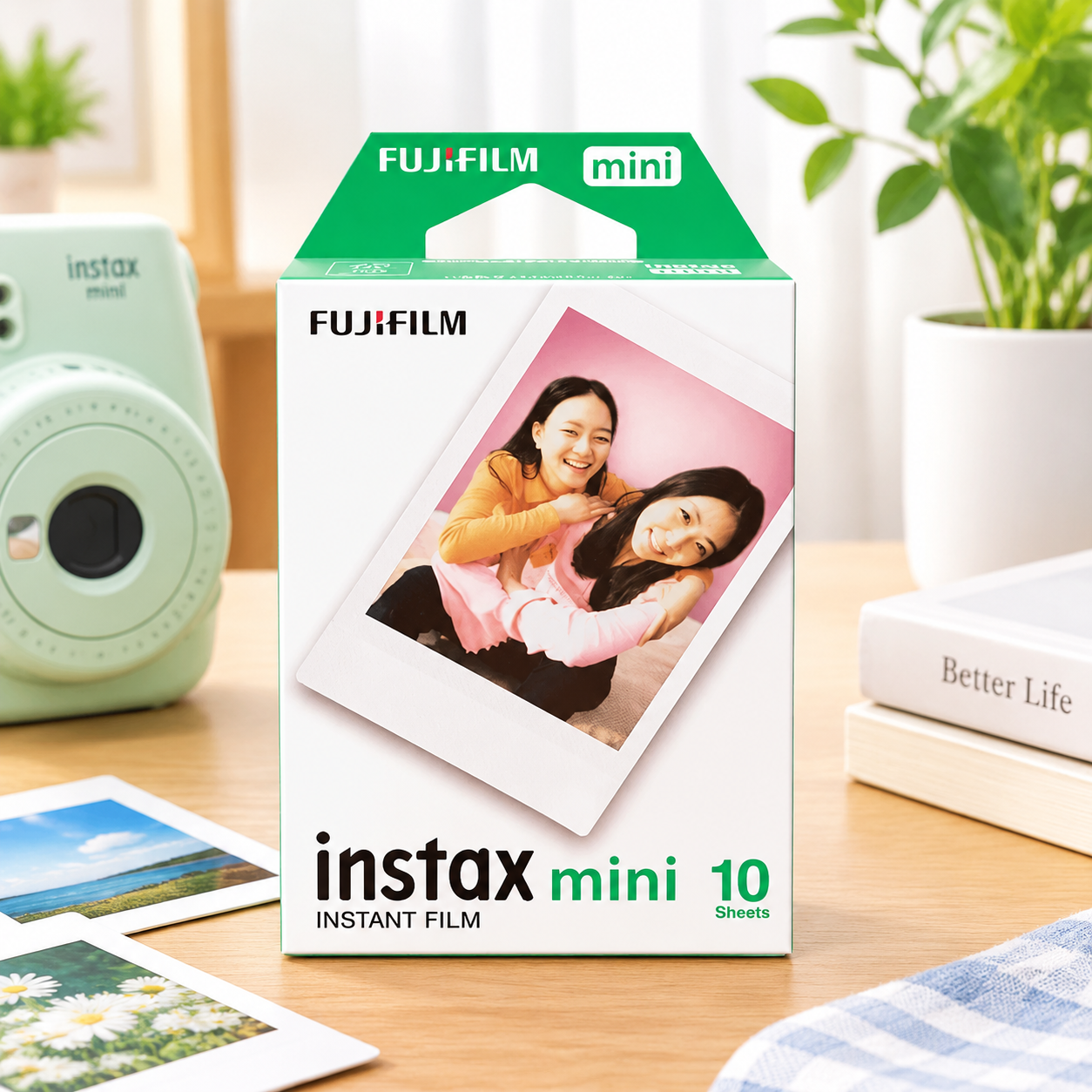 Картридж Fujifilm Instax Mini, Фотопленка Instax Mini, 10 снимков