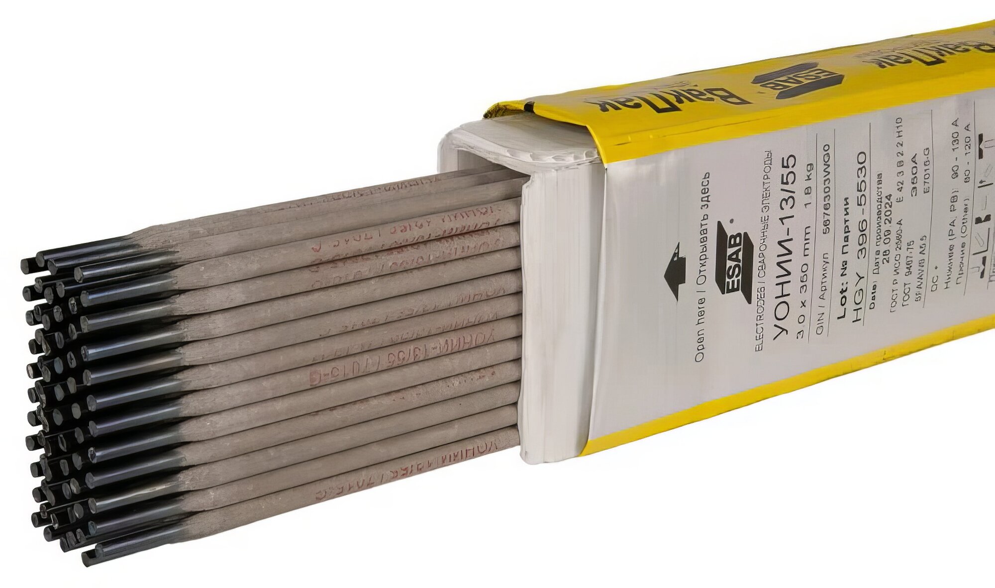 Сварочные электроды Esab УОНИ 13/55 d3 мм 1,8 кг (5676303WG0)