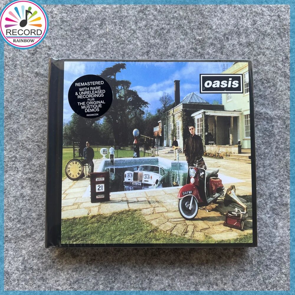 CD Oasis Be Here Now 3CD запечатанный совершенно новый альбом RS