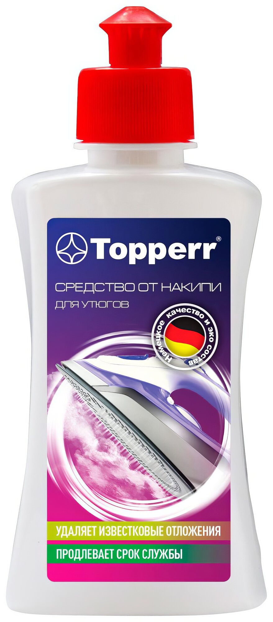 Средство от накипи Topperr для утюга, 250 мл