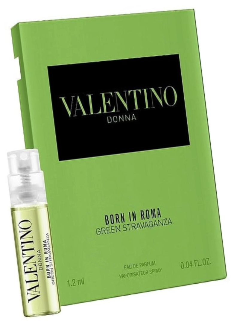 Парфюмерная вода Valentino Donna Born In Roma Green Stravaganza проба 1.2 / Мини-флакон аромата Валентино Донна Борн Ин Рома Грин Страваганза