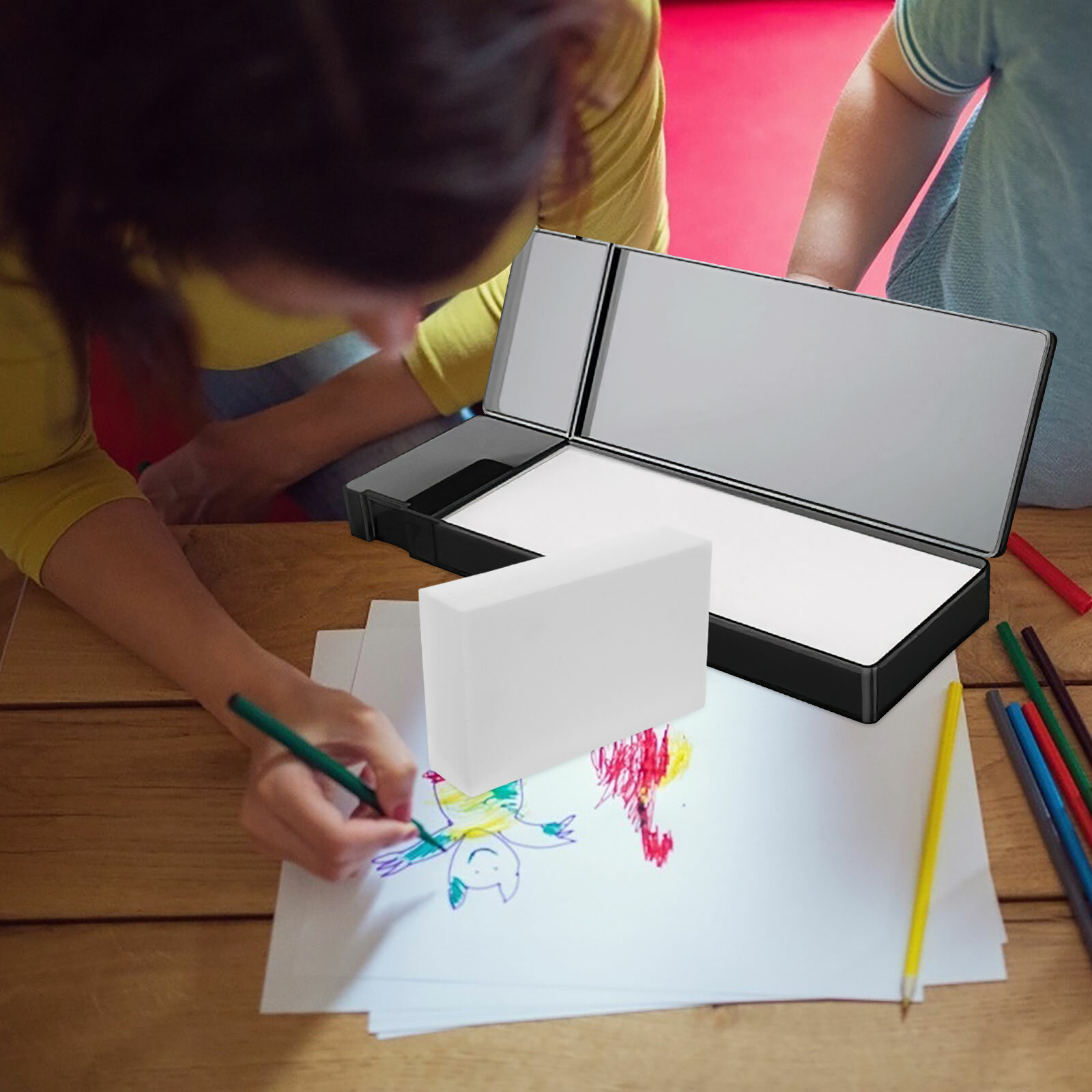 Влажная Палитра Губка Для Раскраски Моделей Белая 16.00X10.00X4.00Cm