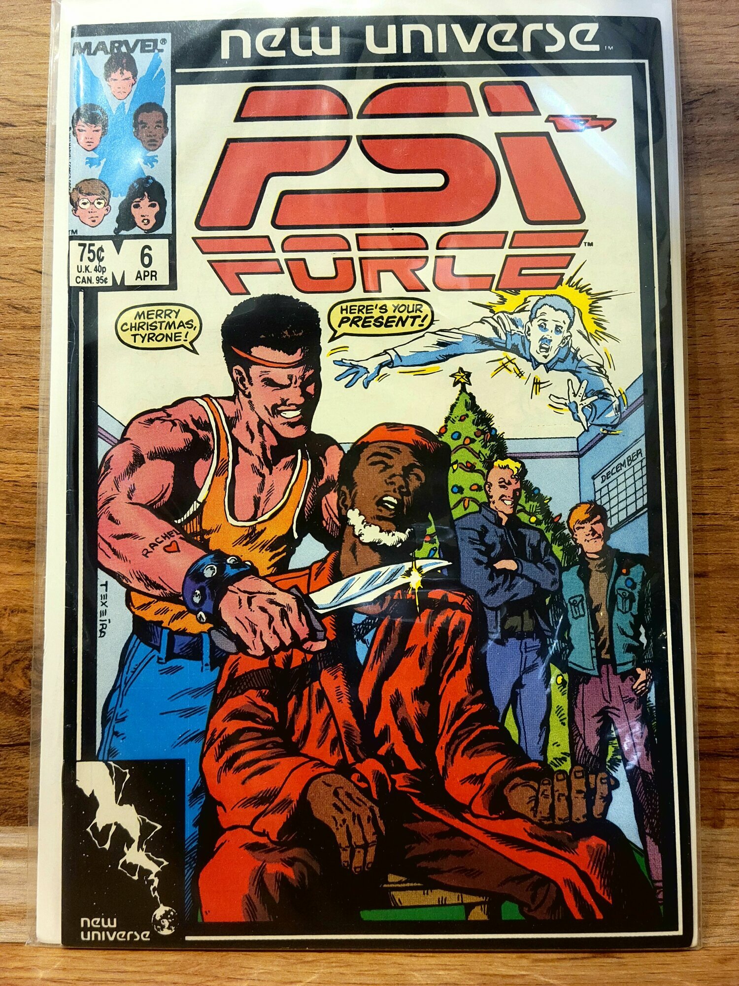 Ретро Комикс Psi Force #6. 1986 Год. Оригинал!