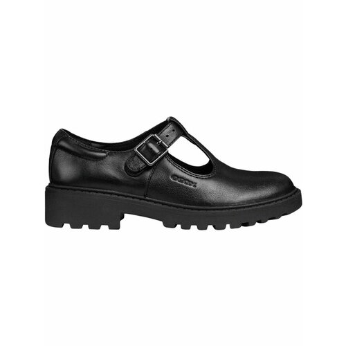 фото Туфли geox j casey girl e, размер 39 eu, , черный