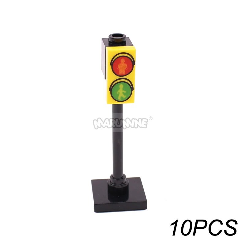 Строительные блоки Marumine Traffic Light 10PCS