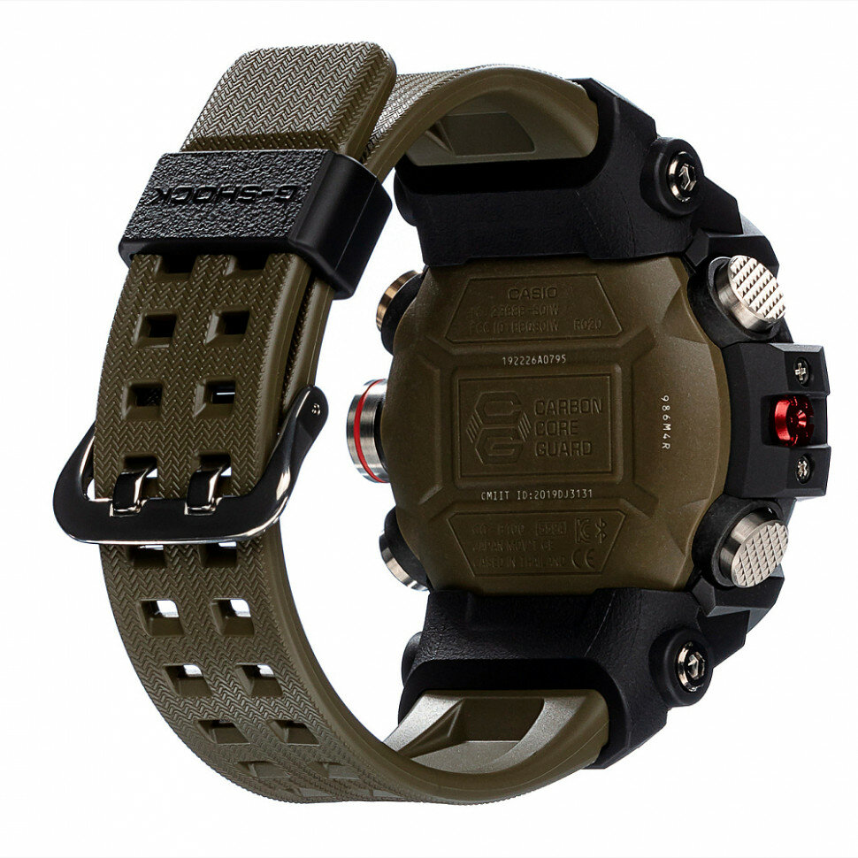 Наручные часы CASIO G-Shock, черный/хаки — фото 1