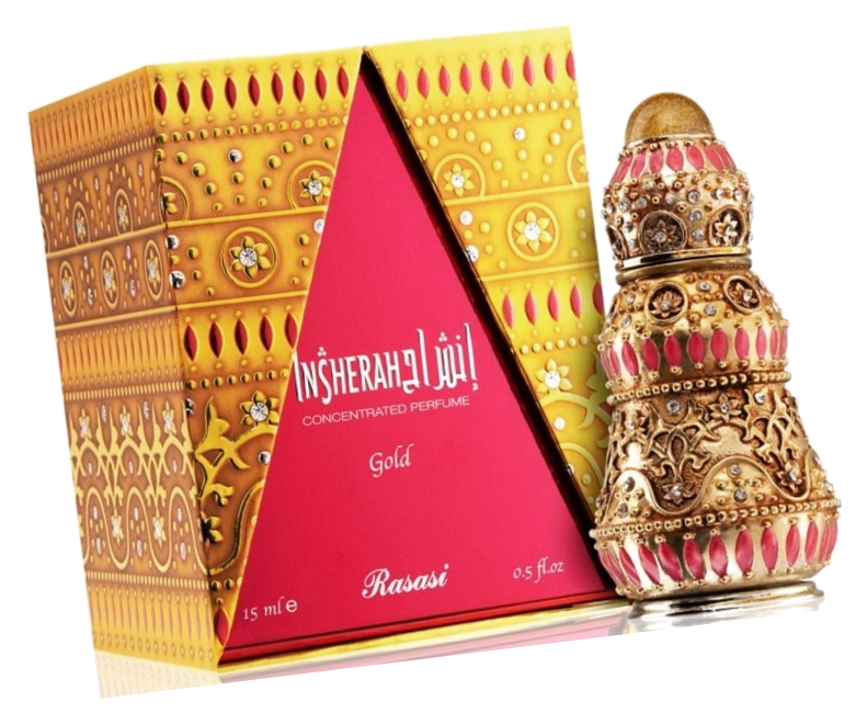 Расаси Иншера Голд масло парфюмерное для женщин 15 мл / Rasasi Insherah Gold
