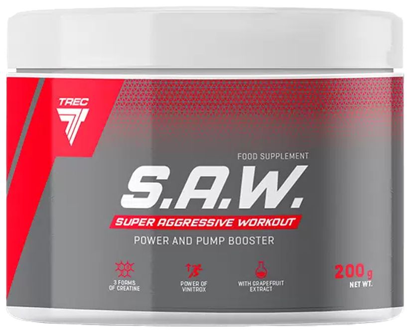 Trec Nutrition S.A.W, Суперконцентрированная энергетическая формула, 200г