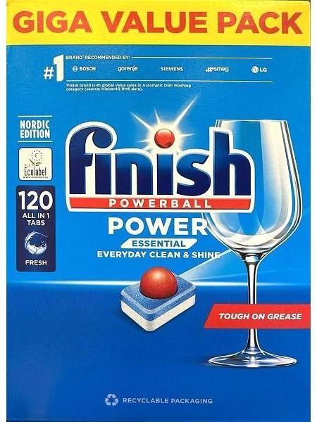 Таблетки для ПММ Finish Power Essential 120 шт
