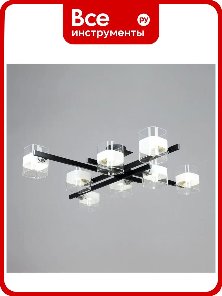 Потолочная люстра Citilux Вирта Черная CL139282