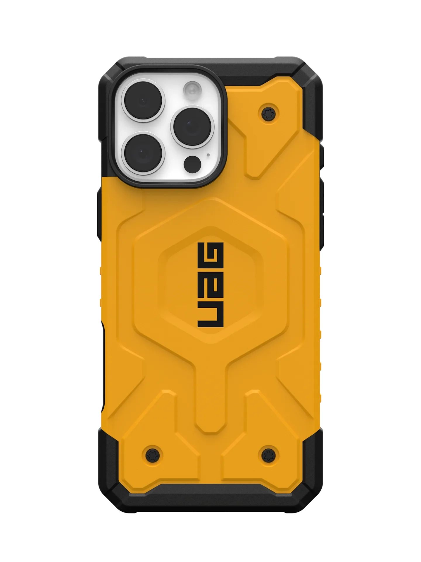 Чехол UAG Pathfinder с MagSafe для Apple iPhone 16 Pro Max, противоударный, цвет Yellow