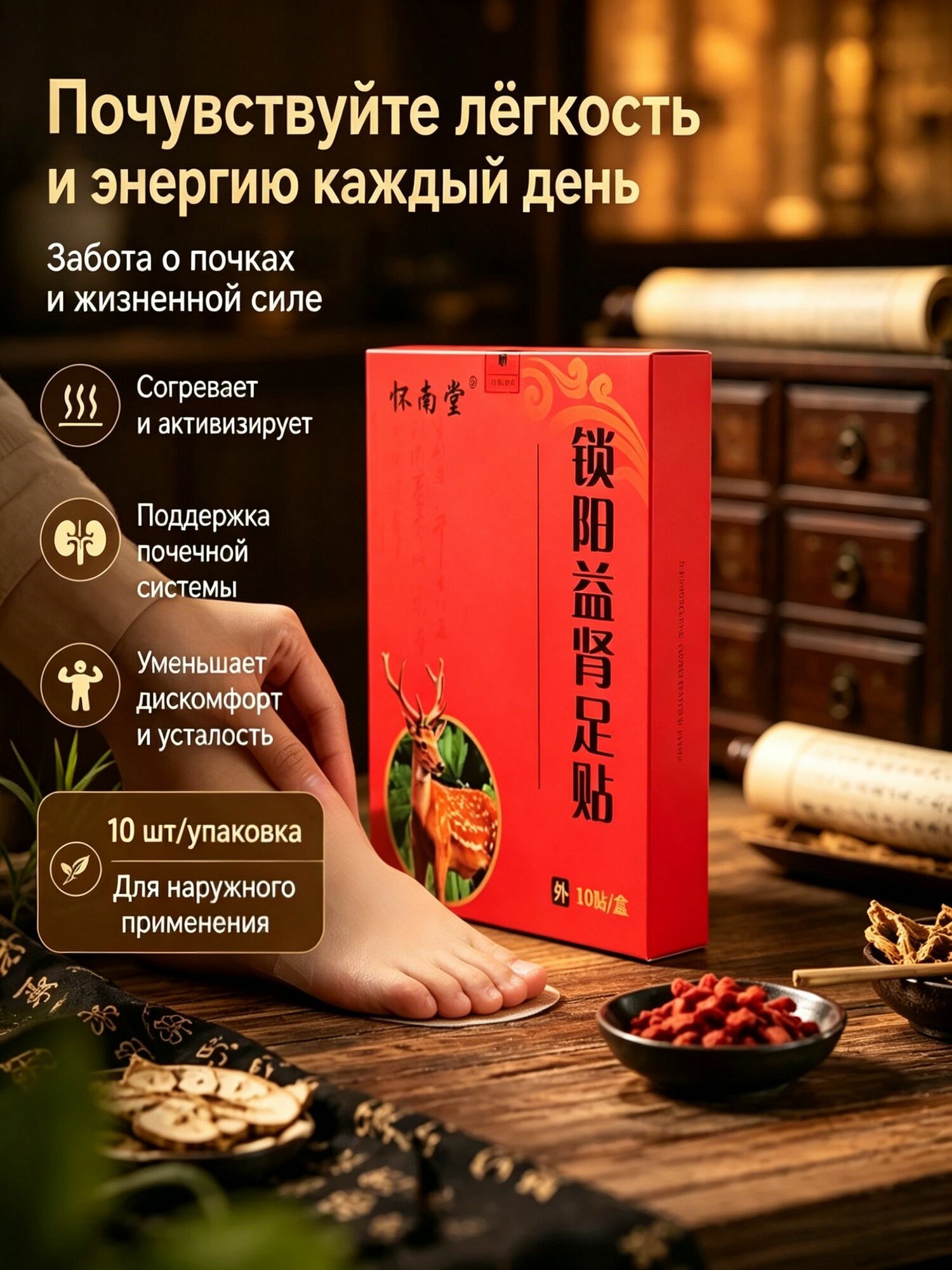 Пластырь простатита мужской 10шт: укрепляет почки, лечит импотенцию, преждевременную эякуляцию, повышает половую функцию, избавляет от частого мочеиспускания и боли